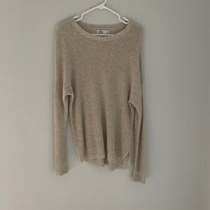 Beige Hollister sweater